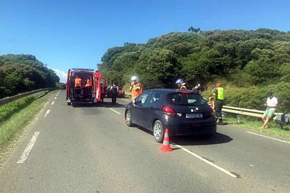Un accident entre trois voitures fait deux blessés sur la route express du Mont-Dore