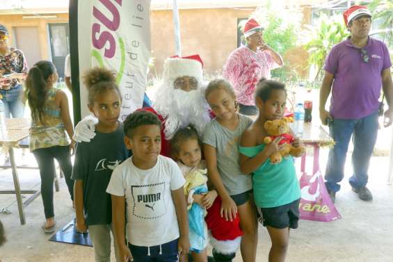 À N'dé, Carsud fête Noël pour 