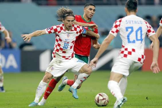 Mondial 2022 : la Croatie de Luka Modric prive le Maroc d'une fin en beauté