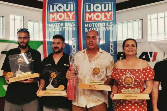 Le podium final du championnat de Calédonie a été dévoilé