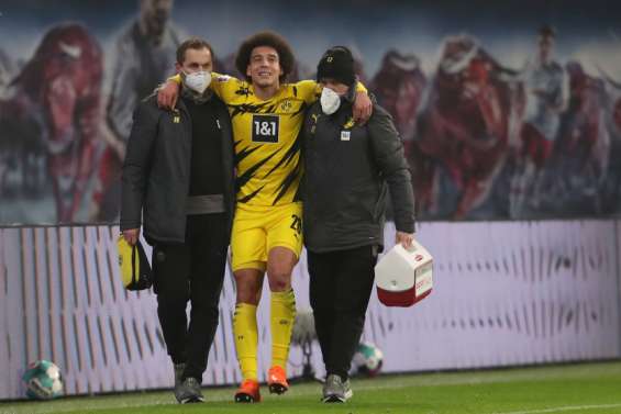Blessé au tendon d'Achille, Axel Witsel pourrait manquer l'Euro