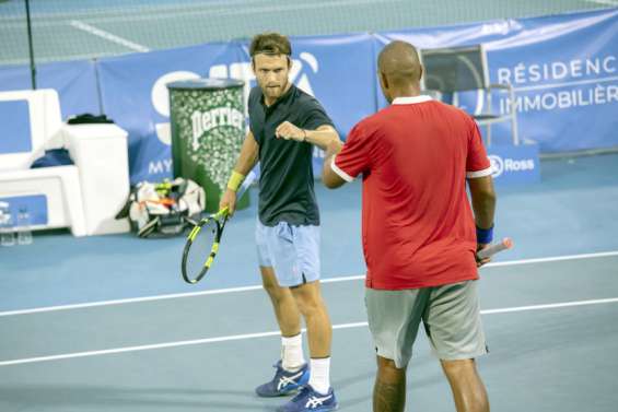 Tennis : Maxime Chazal et Nickolas N'Godrela éliminés en double