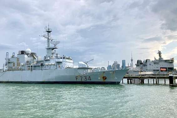 La frégate Vendémiaire, basée en Calédonie, est en Nouvelle-Zélande pour quatre mois de réfection 