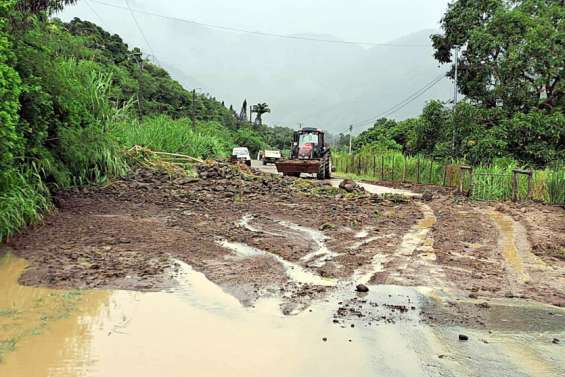 Quelques dégâts à Bourail à cause des intempéries