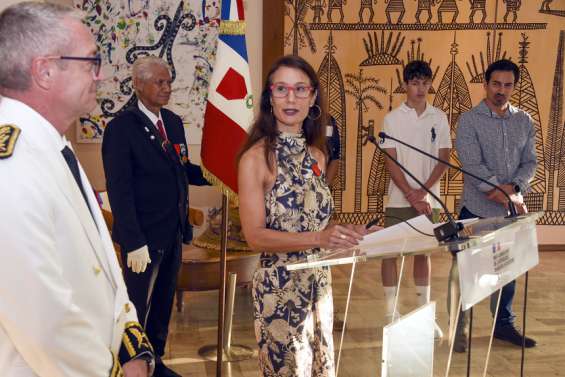 Isabelle Champmoreau faite chevalier de la Légion d'honneur