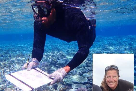 Sandrine Job, au chevet des coraux de Lifou