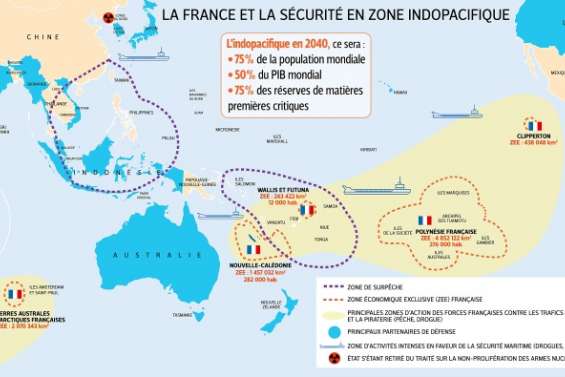[Gros plan] Zone indopacifique : une stratégie française décriée