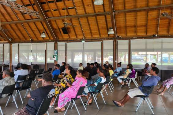 Le collectif Usine du Sud = usine pays attire l'attention à Wé