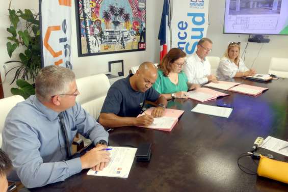 Dumbéa : au pic aux Chèvres, un parking inutilisé transformé en salle multisports