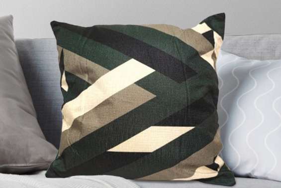 Coussin géométric 