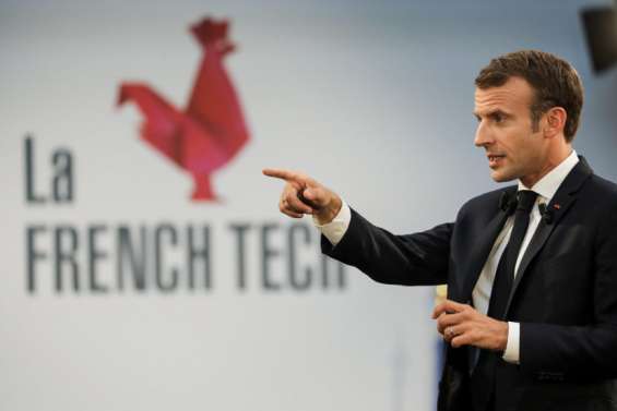 Macron reçoit les acteurs de la « French Tech »