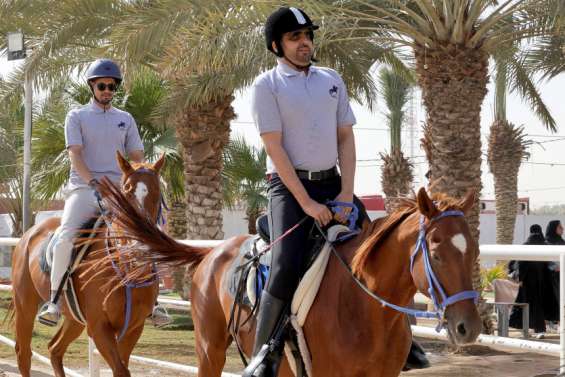 En Arabie saoudite, des jockeys aveugles émergent