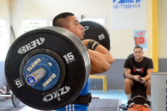 Haltérophilie : ils travaillent dur pour faire le poids