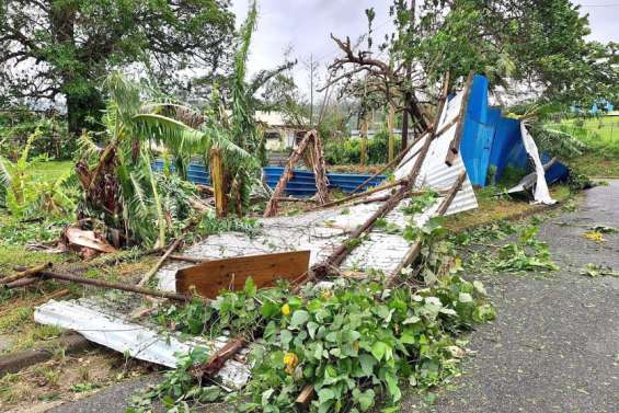 Les vents violents de Judy s'abattent sur le Vanuatu