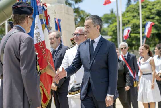Gérald Darmanin, trois jours express entre Calédonie et Vanuatu