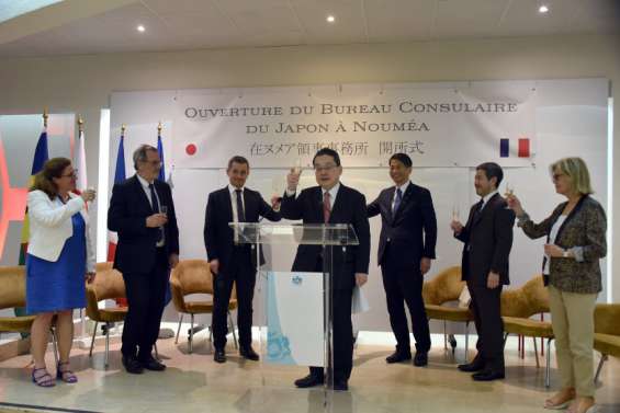Le bureau consulaire du Japon à Nouméa officiellement inauguré