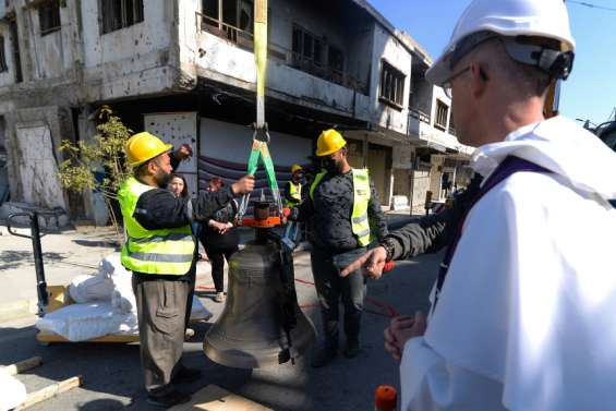 À Mossoul, des cloches made in Normandie