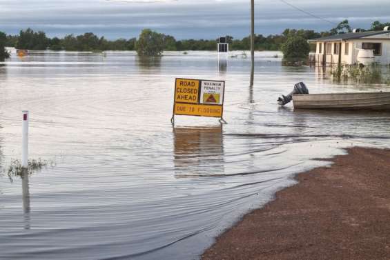 Une partie du Queensland sous les eaux