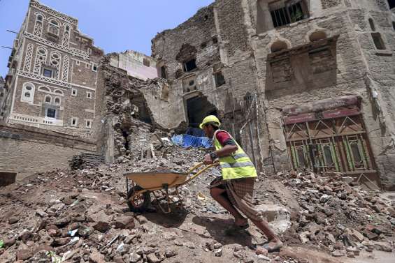 Au Yémen, la vieille ville de Sanaa meurtrie par la guerre