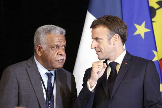 Louis Mapou doit rencontrer Emmanuel Macron à Paris