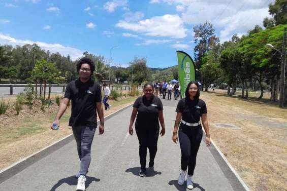 360 mètres de piste dédiée aux modes doux inaugurés à Dumbéa rivière