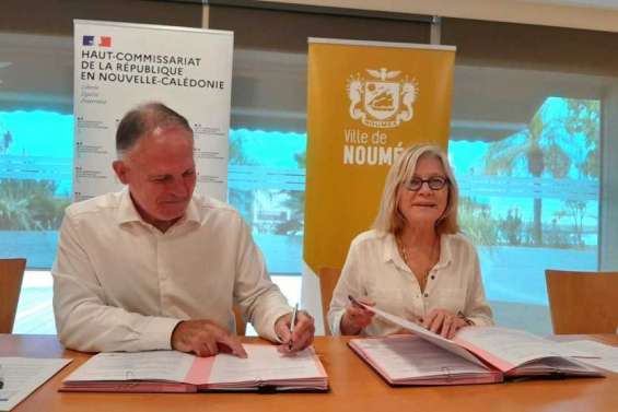 Installation des barrières anti-requins : 