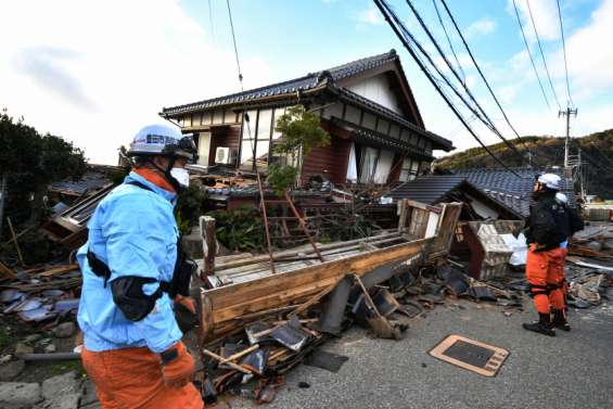 [MàJ] Séismes au Japon: plus de 60 morts et d'immenses dégâts
