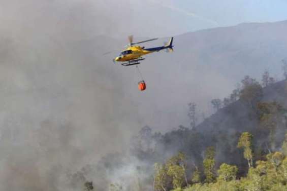 Incendie : des habitations évacuées à Dumbéa
