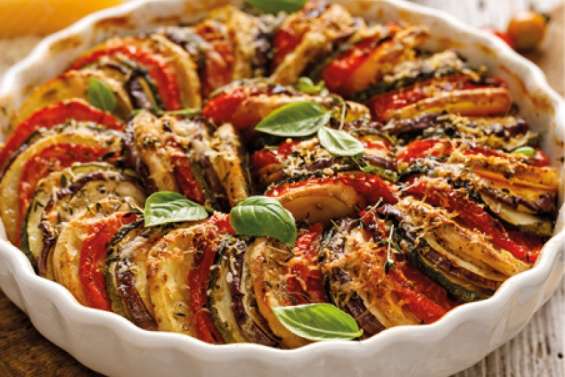 Tarte saumon coco, tian de légumes et charlotte... découvrez la recette du week-end