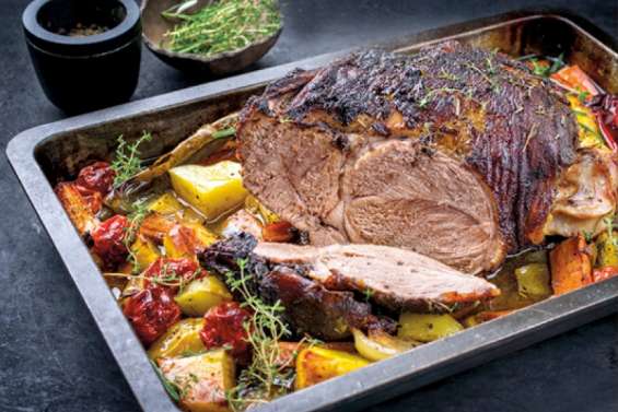 Saint-Jacques aux asperges, agneau aux petits légumes et cheesecake au coulis de groseilles… votre menu d'exception du week-end