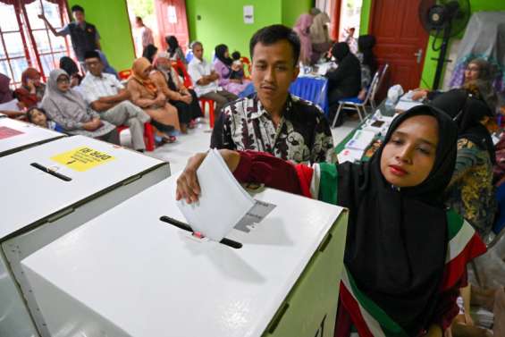 L’Indonésie choisit ce mercredi son prochain président, un ex-général favori