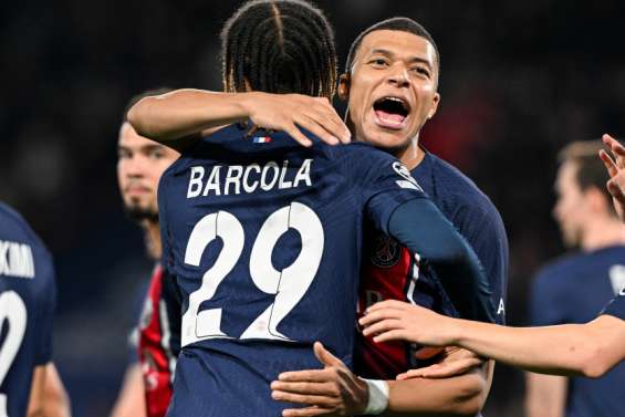 Ligue des champions: le PSG s'en sort grâce à Mbappé et Barcola