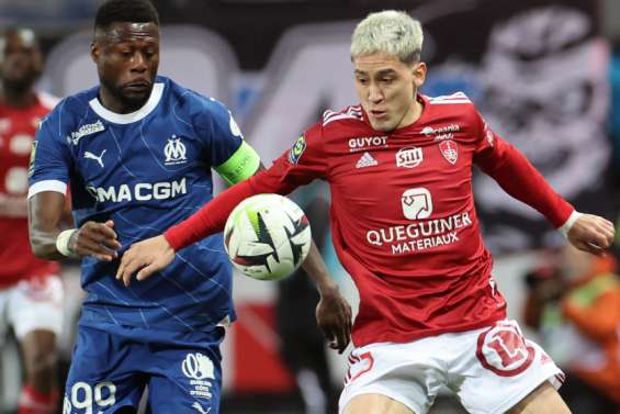 Ligue 1 : Brest plombe Marseille et s’empare de la 2e place, Monaco rate le coche