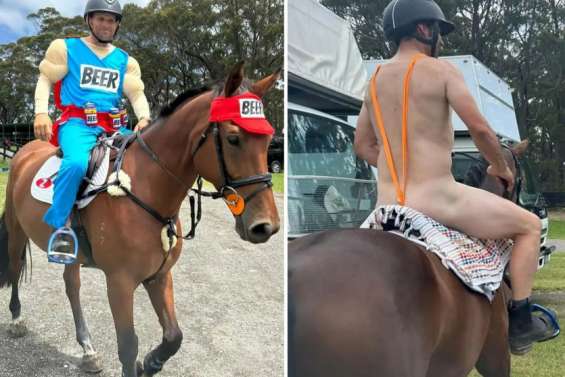 Australie : une star d’équitation menacée de suspension des JO pour avoir cavalé en maillot de bain