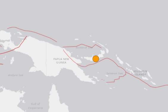 Un séisme de magnitude 6 a touché la Papouasie-Nouvelle-Guinée