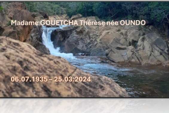 Avis de décès – Madame GOUETCHA Thérèse née OUNDO