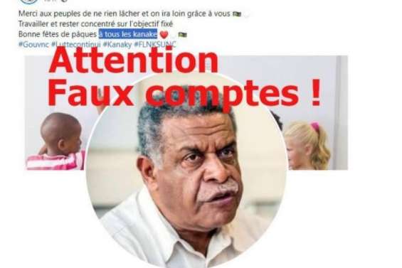 Réseaux sociaux : le gouvernement alerte sur la diffusion de faux comptes de Louis Mapou