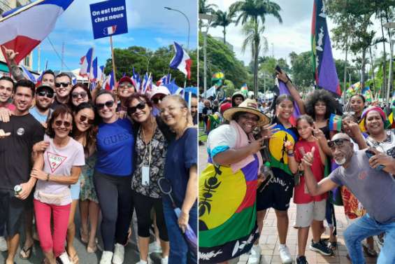 Pour ou contre le dégel du corps électoral, paroles de manifestants