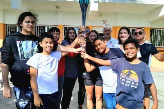 Au collège de Cluny, les mini Jeux olympiques sont lancés