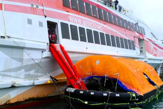 Le Betico, théâtre d’un exercice de sauvetage maritime grandeur nature