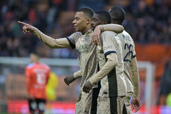 [VIDEO] Ligue 1: Paris à un souffle du titre après sa large victoire à Lorient