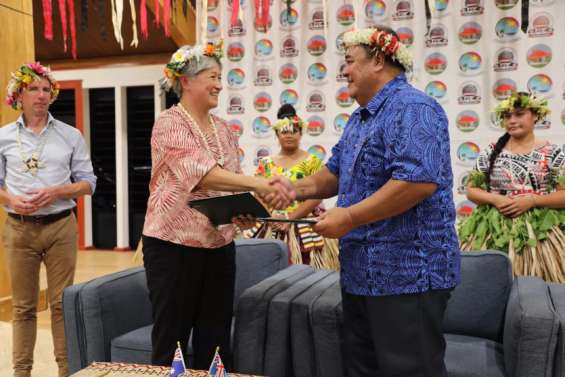 L’Australie et les Tuvalu s’accordent pour le pacte sur le climat et la sécurité