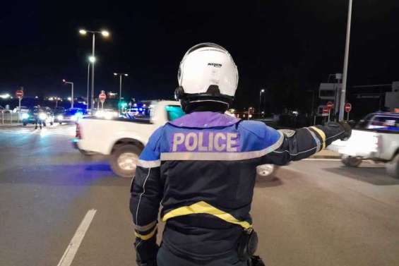 Un motard grièvement blessé dans un accident vers le rond-point Berthelot