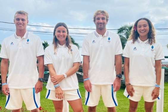 Pour Jérémy Flores, cette équipe de France de surf 