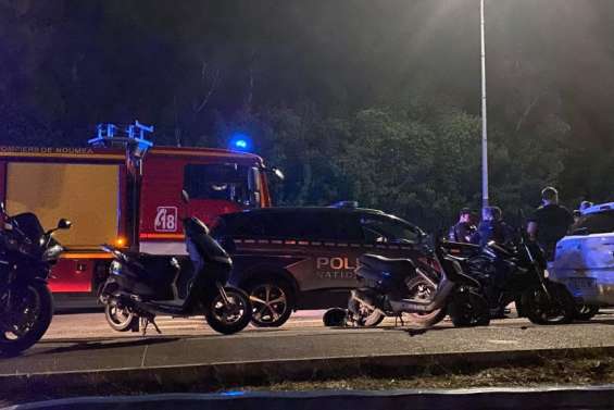 Début de soirée mouvementé à l’anse Vata