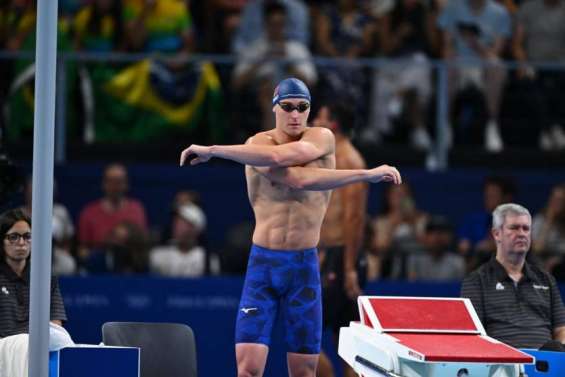 Paris-2024 : Maxime Grousset en demi-finale du 100 m nage libre