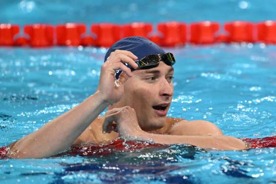 Paris-2024 : Maxime Grousset qualifié pour la finale du 100 m nage libre