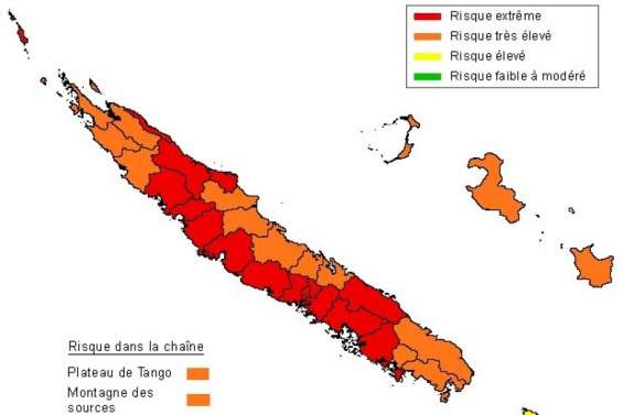 De nombreuses communes soumises aux vents violents et à un risque extrême d’incendie ce mardi