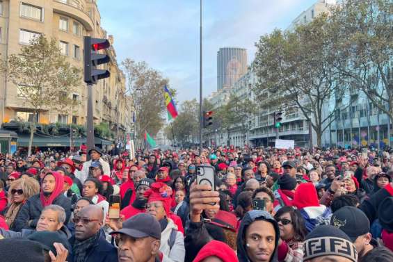La diaspora ultramarine manifeste à Paris contre la vie chère