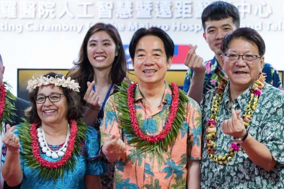 Le président taïwanais poursuit aux îles Marshall une tournée du Pacifique décriée par la Chine